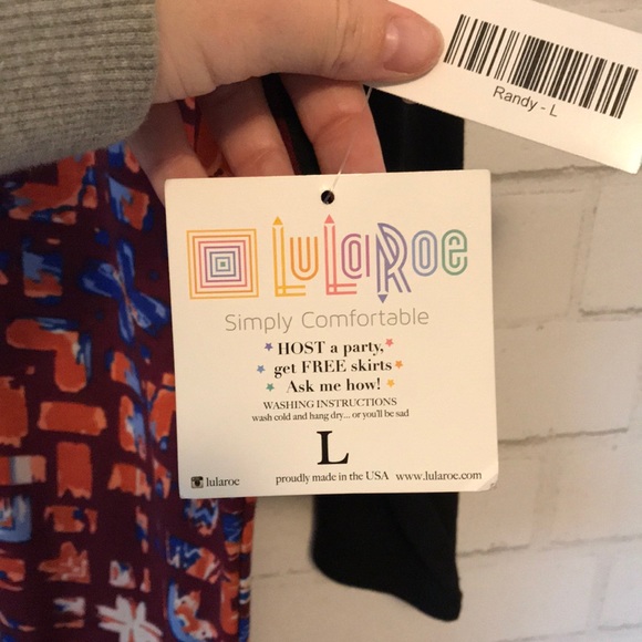 LuLaRoe Randy Tee - Picture 3 of 5